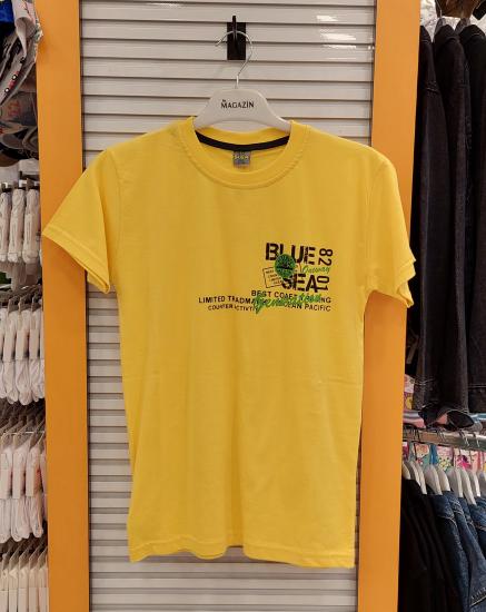 ŞİAR Kids 6063-1 Erkek Çocuk Blue Sea Penye Tişört